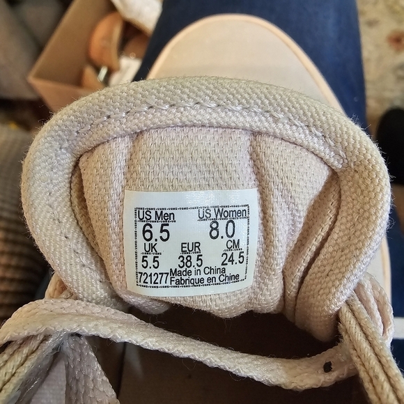 VANS Off the Wall Pink Sneakers Size M 6.5 W 8 - Picture 12 of 12